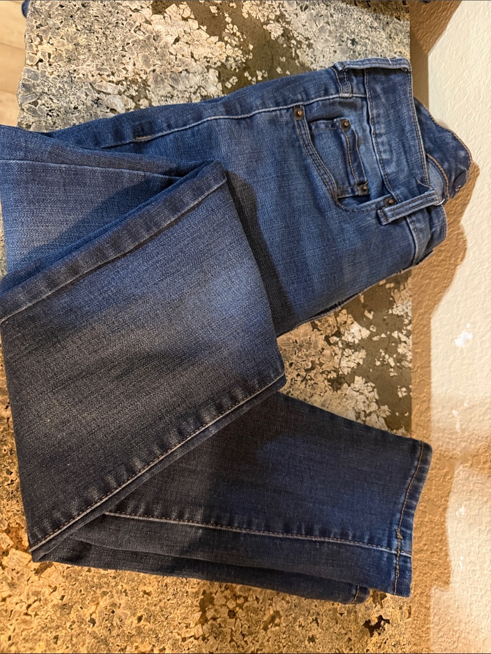 Aeropostale Dark Blue High-Rise Women's Jeans